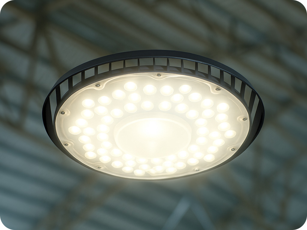 Spectrum LED Highbay PLATEO SUN4 205W, czarny [SLI044033NW_PW] <span style="font-weight:500;color:#666;font-size:18px;">· 205 W LED · strumień 20500 lm</span>